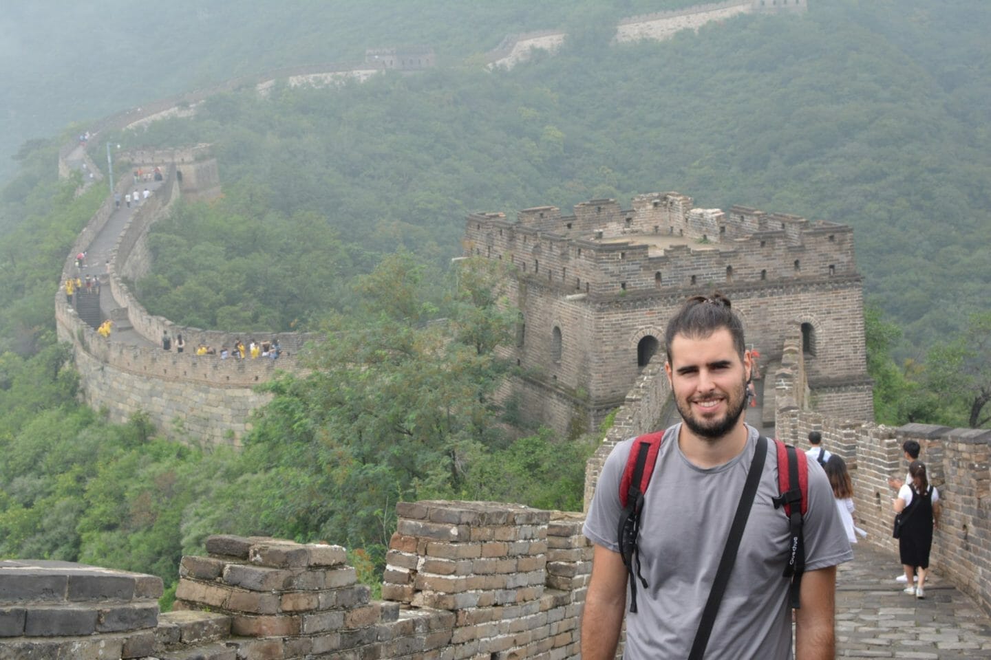 Ramón en la Muralla China