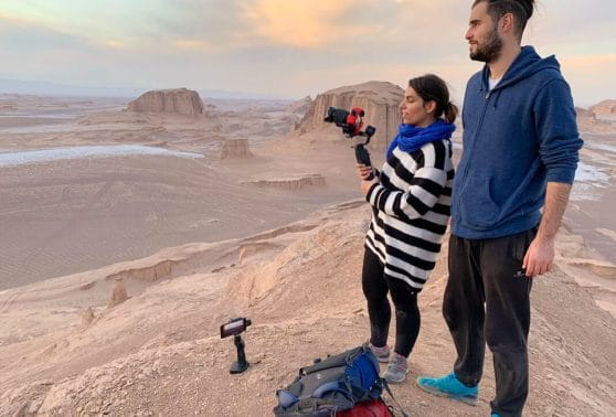 Fotografiando el desierto de los Kaluts