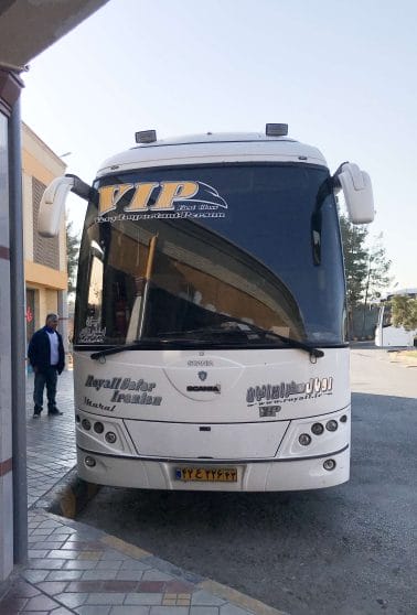 Irán bus VIP
