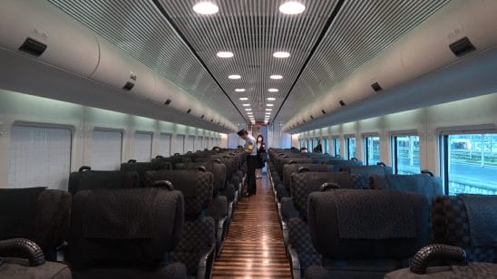 Shinkansen por dentro